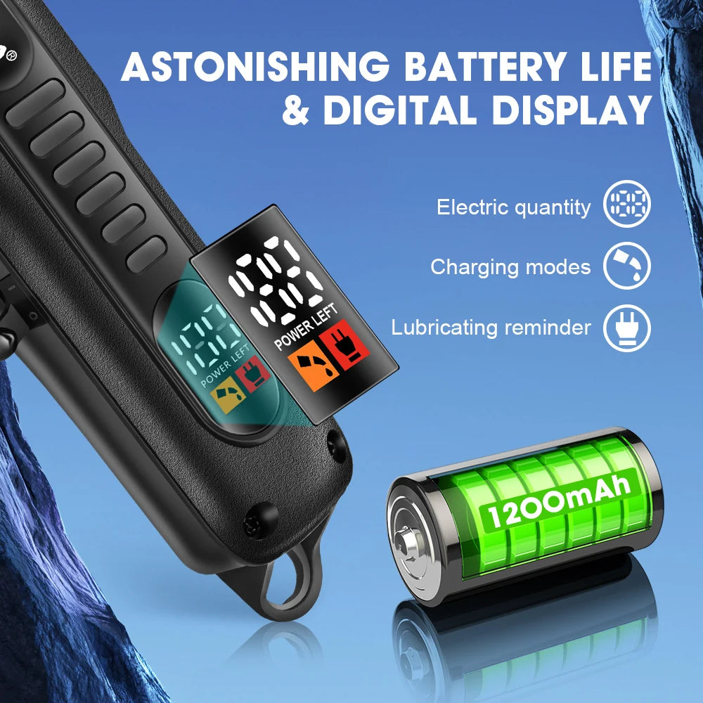 Afeita y corta pelos, preciso, suave y sin tirones. Cuenta con cuchilla de acero inoxidable