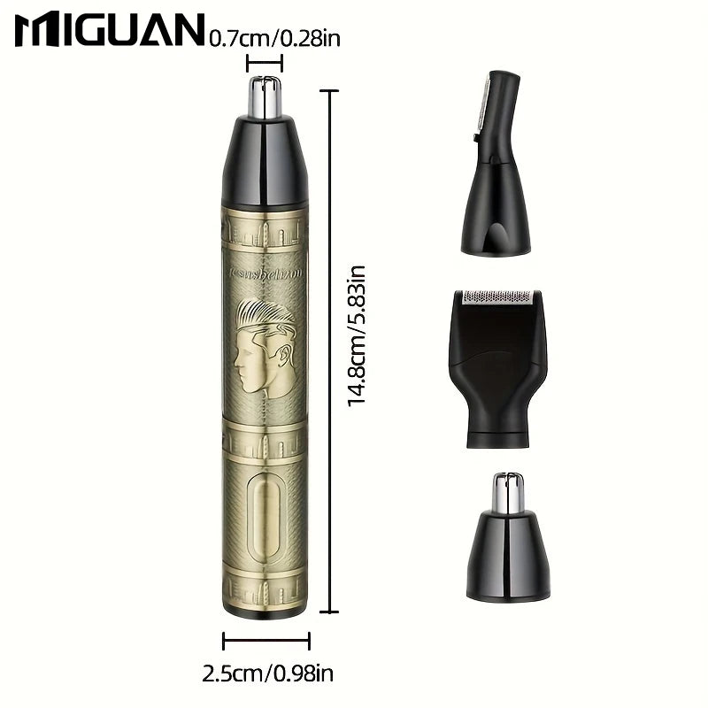 Afeitador Recortador eléctrico&nbsp;4 en 1 ST-2025 para hombre y mujer. Ideal para recortar nariz, cejas, barba y patillas de forma rápida y sin dolor